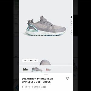 Adidas Solarthon Golf Shoes 9.5 Boost